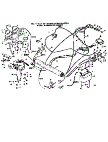 Electrical System parts for Craftsman Rear-Engine Riding Mower 131965300 from AppliancePartsPros.com