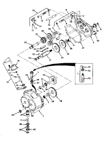 Transmission Assembly parts for Craftsman Rear-Engine Riding Mower 13196600 from AppliancePartsPros.com