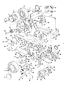 Drive Assembly parts for Craftsman Rear-Engine Riding Mower 13196602 from AppliancePartsPros.com