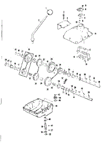 Transmission parts for Craftsman Rear-Engine Riding Mower 13196602 from AppliancePartsPros.com