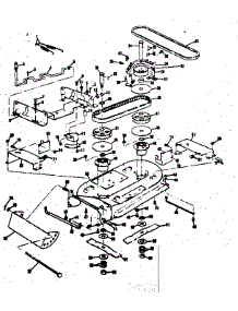 Pulley Assembly And Housing parts for Craftsman Rear-Engine Riding Mower 13196610 from AppliancePartsPros.com