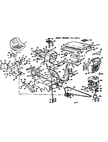 Top Half parts for Craftsman Rear-Engine Riding Mower 13196615 from AppliancePartsPros.com