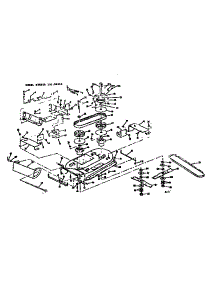 Mower Deck parts for Craftsman Rear-Engine Riding Mower 13196615 from AppliancePartsPros.com