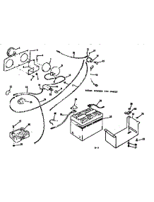 Electrical System. parts for Craftsman Rear-Engine Riding Mower 13196615 from AppliancePartsPros.com