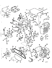 Steering Assembly And Grill parts for Craftsman Rear-Engine Riding Mower 13196712 from AppliancePartsPros.com
