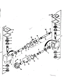 Right Angle Drive - Right And Left Hand parts for Craftsman Rear-Engine Riding Mower 13196712 from AppliancePartsPros.com