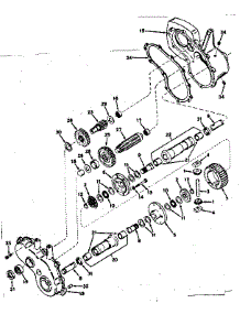 Gear Reduction And Differential parts for Craftsman Rear-Engine Riding Mower 13196712 from AppliancePartsPros.com