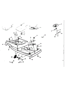 Seat Assembly parts for Craftsman Rear-Engine Riding Mower 13196800 from AppliancePartsPros.com