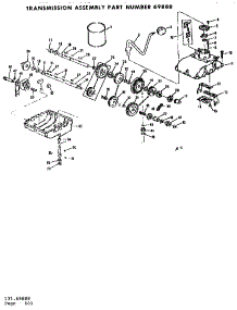 Transmission Assembly parts for Craftsman Rear-Engine Riding Mower 13196830 from AppliancePartsPros.com