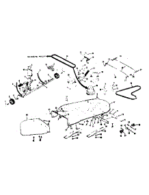 Mower Deck parts for Craftsman Rear-Engine Riding Mower 13196850 from AppliancePartsPros.com