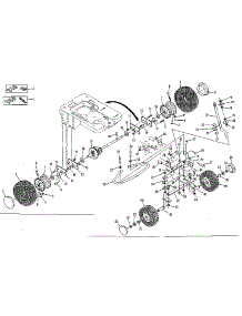 Wheel And Axle Assembly parts for Craftsman Rear-Engine Riding Mower 13196850 from AppliancePartsPros.com