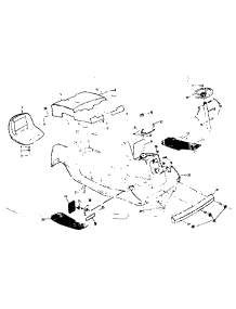 Seat Assembly parts for Craftsman Rear-Engine Riding Mower 13196860 from AppliancePartsPros.com