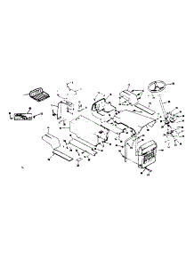 Seat Assembly parts for Craftsman Rear-Engine Riding Mower 13196890 from AppliancePartsPros.com