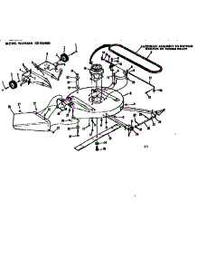 Mower Deck parts for Craftsman Rear-Engine Riding Mower 13196900 from AppliancePartsPros.com
