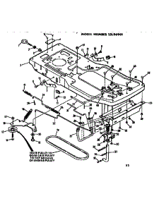 Chassis Assembly parts for Craftsman Rear-Engine Riding Mower 13196901 from AppliancePartsPros.com
