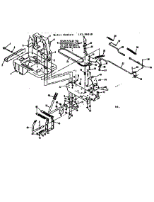 Handle Assembly parts for Craftsman Rear-Engine Riding Mower 13196910 from AppliancePartsPros.com