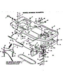 Chassis Assembly parts for Craftsman Rear-Engine Riding Mower 131969170 from AppliancePartsPros.com