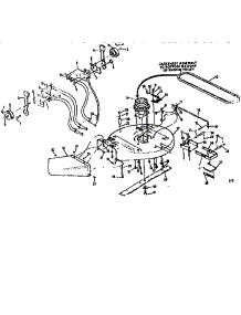 Mower Deck parts for Craftsman Rear-Engine Riding Mower 13196920 from AppliancePartsPros.com