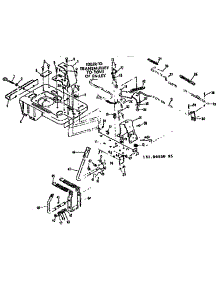 Handle Assembly parts for Craftsman Rear-Engine Riding Mower 13196930 from AppliancePartsPros.com