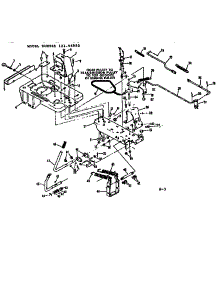 Handle Assembly parts for Craftsman Rear-Engine Riding Mower 13196940 from AppliancePartsPros.com