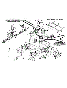Mower Deck parts for Craftsman Rear-Engine Riding Mower 13196940 from AppliancePartsPros.com