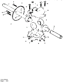 Differential And Axle Assembly parts for Craftsman Rear-Engine Riding Mower 13196941 from AppliancePartsPros.com