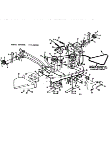 Mower Deck parts for Craftsman Rear-Engine Riding Mower 13196950 from AppliancePartsPros.com