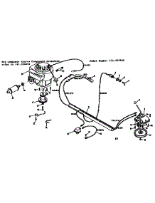 Transmission parts for Craftsman Rear-Engine Riding Mower 13196950X from AppliancePartsPros.com