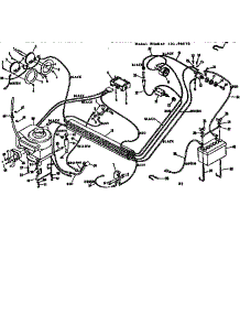 Electrical System parts for Craftsman Rear-Engine Riding Mower 13196970 from AppliancePartsPros.com