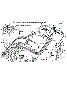 Electrical System parts for Craftsman Rear-Engine Riding Mower 13196970X from AppliancePartsPros.com
