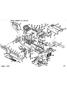 Top Half parts for Craftsman Rear-Engine Riding Mower 131969730 from AppliancePartsPros.com