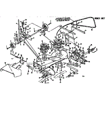 Mower Unit parts for Craftsman Rear-Engine Riding Mower 131969802 from AppliancePartsPros.com