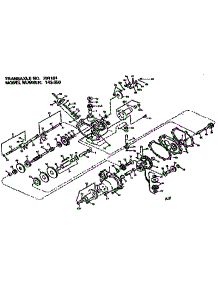 Transaxle parts for Craftsman Rear-Engine Riding Mower 131969802 from AppliancePartsPros.com