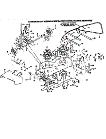 Mower Deck parts for Craftsman Rear-Engine Riding Mower 131969930 from AppliancePartsPros.com