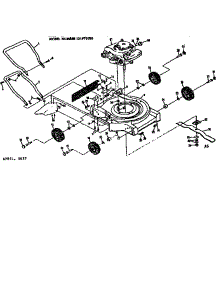 Mower Deck parts for Craftsman Walk-Behind Lawn Mower 131973010 from AppliancePartsPros.com