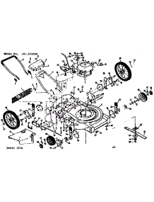 Mower Deck parts for Craftsman Walk-Behind Lawn Mower 131973600 from AppliancePartsPros.com