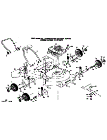 Mower Deck parts for Craftsman Walk-Behind Lawn Mower 131973871 from AppliancePartsPros.com