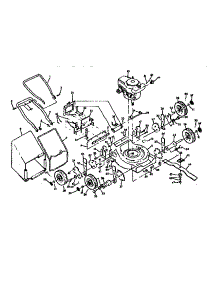 Mower Deck parts for Craftsman Walk-Behind Lawn Mower 131973902 from AppliancePartsPros.com