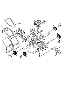 Mower Deck parts for Craftsman Walk-Behind Lawn Mower 131973912 from AppliancePartsPros.com