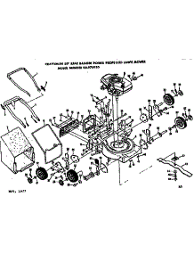Mower Deck parts for Craftsman Walk-Behind Lawn Mower 131973920 from AppliancePartsPros.com