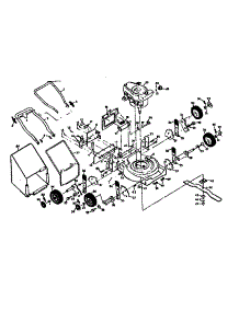 Mower Deck parts for Craftsman Walk-Behind Lawn Mower 131973950 from AppliancePartsPros.com
