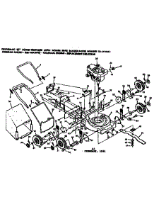 Mower Deck parts for Craftsman Walk-Behind Lawn Mower 131973951 from AppliancePartsPros.com