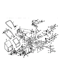 Mower Deck parts for Craftsman Walk-Behind Lawn Mower 131973953 from AppliancePartsPros.com