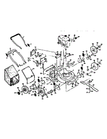 Mower Deck parts for Craftsman Walk-Behind Lawn Mower 131973954 from AppliancePartsPros.com