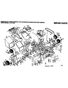Replacement Parts parts for Craftsman Walk-Behind Lawn Mower 131974100 from AppliancePartsPros.com