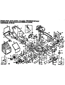Replacement Parts parts for Craftsman Walk-Behind Lawn Mower 131974103 from AppliancePartsPros.com