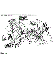 Replacement Parts parts for Craftsman Walk-Behind Lawn Mower 131974111 from AppliancePartsPros.com