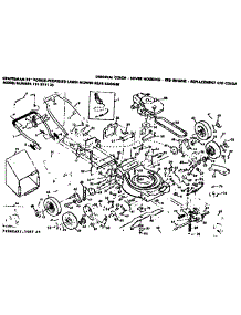 Replacement Parts parts for Craftsman Walk-Behind Lawn Mower 131974120 from AppliancePartsPros.com