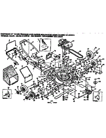 Replacement Parts parts for Craftsman Walk-Behind Lawn Mower 131974121 from AppliancePartsPros.com