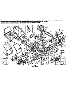 Replacement Parts parts for Craftsman Walk-Behind Lawn Mower 131974122 from AppliancePartsPros.com